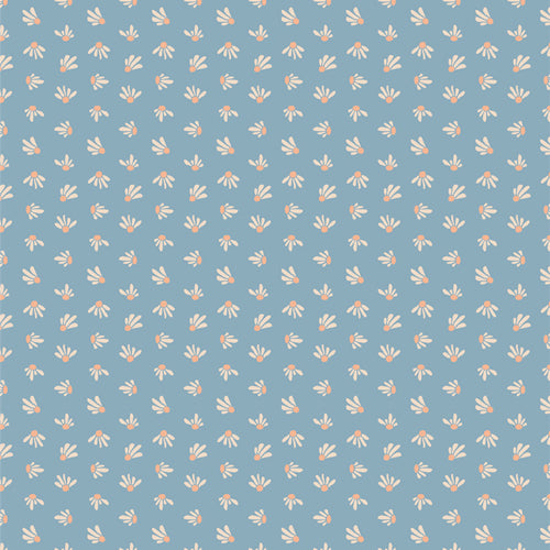 Evolve by Suzy Quilts  - Coneflower Cerulean EVO60414
