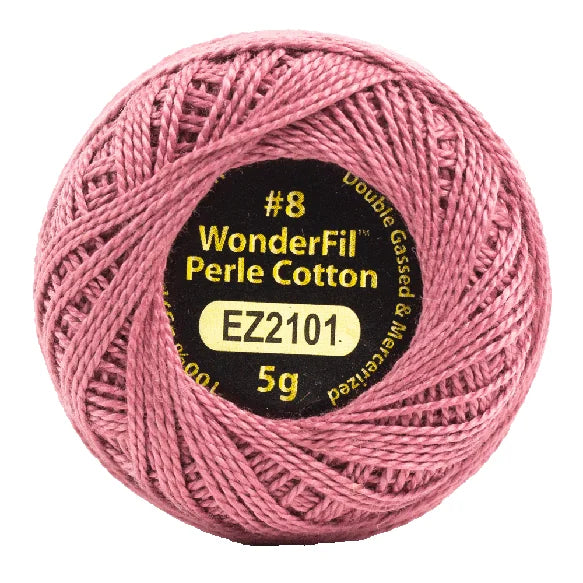 Eleganza Perle Cotton #8 - Alison Glass - EL5G-2101 – Auburn