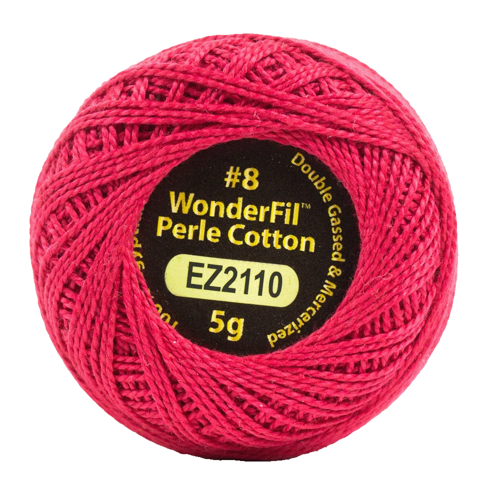 Eleganza Perle Cotton #8 - Alison Glass - EL5G-2110 – Ruby