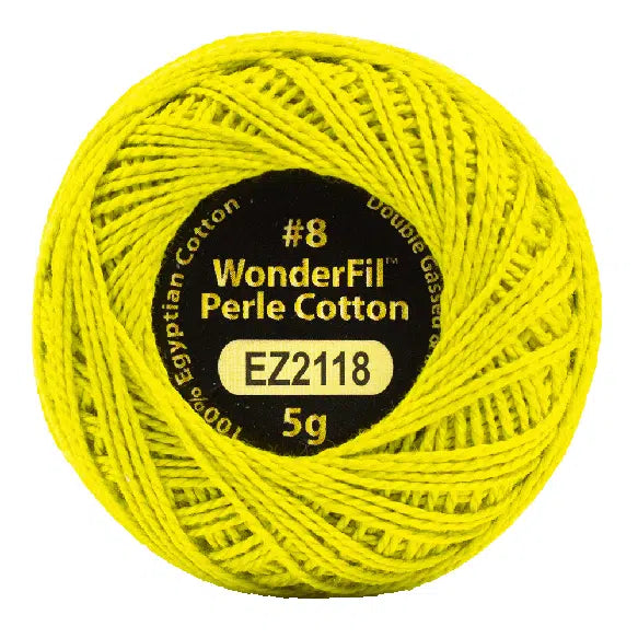 Eleganza Perle Cotton #8 - Alison Glass - EL5G-2118 – Sulfur
