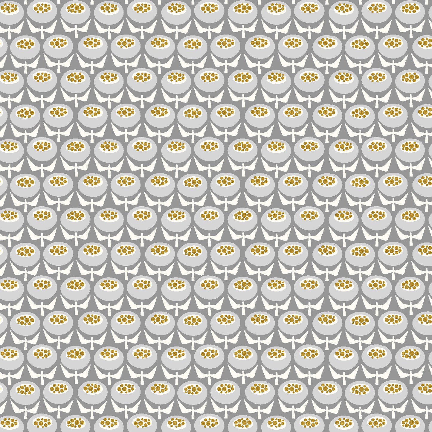 Early Twilight by C+S Collective : Buttercup - Gray Skies Metallic LV804-GS4M