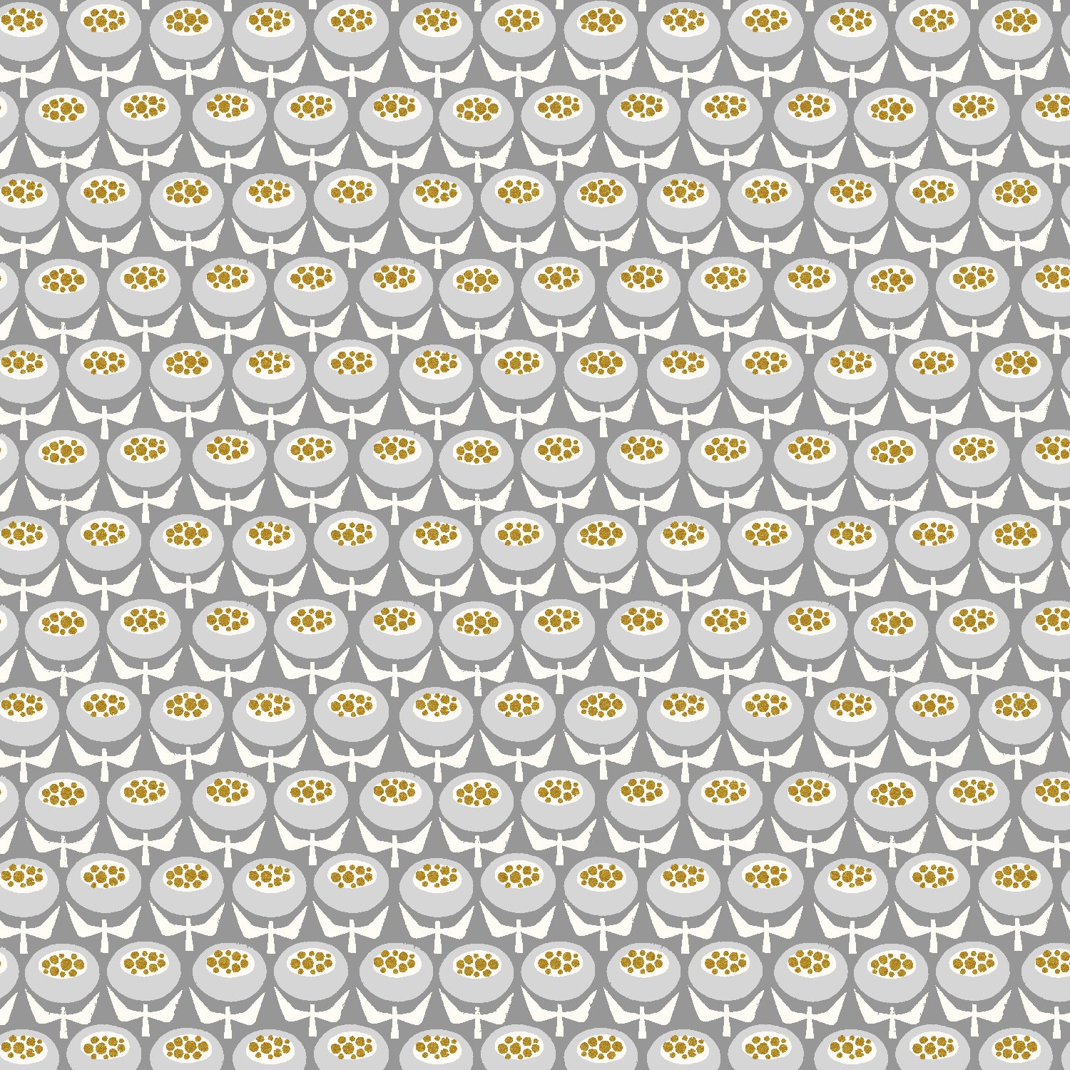 Early Twilight by C+S Collective : Buttercup - Gray Skies Metallic LV804-GS4M