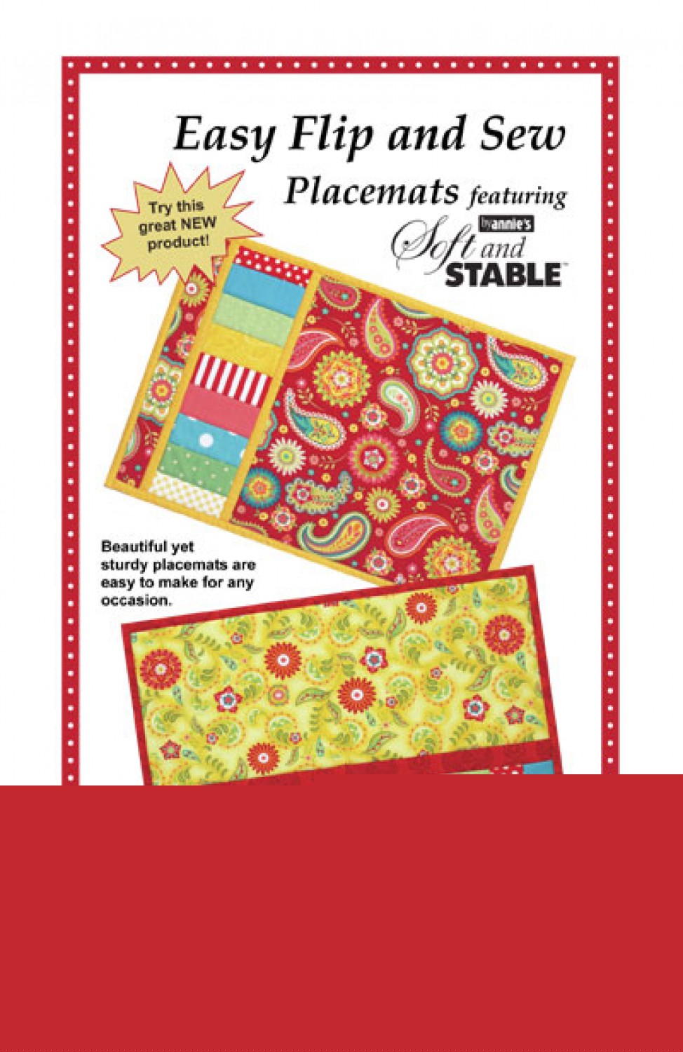 Easy Flip Sew Placemats # PBA208 - Special Order