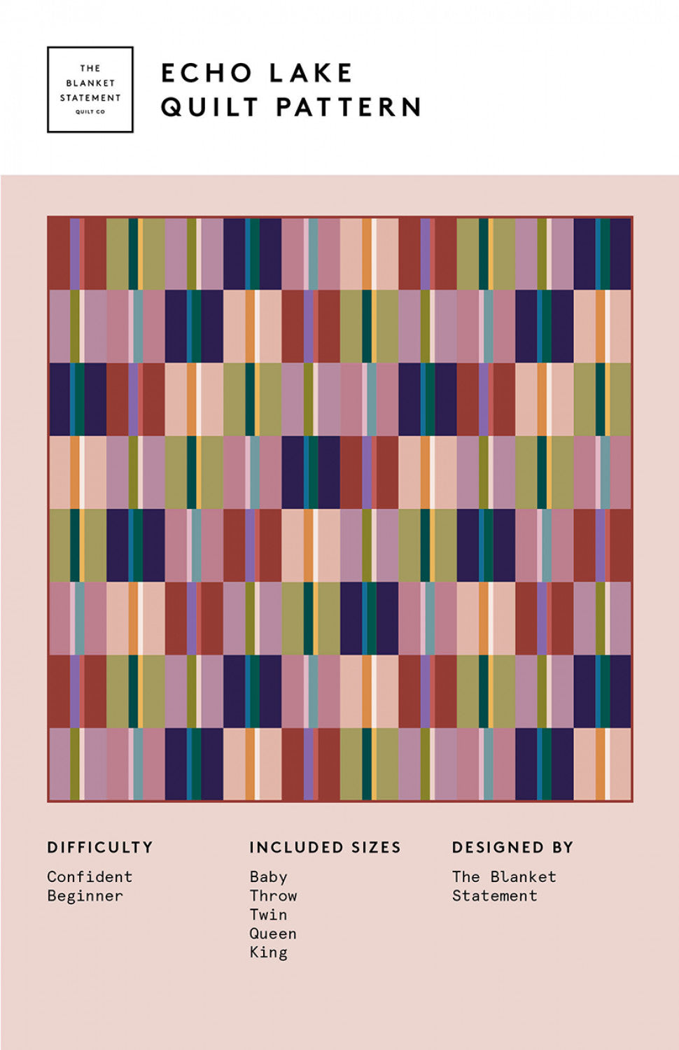 Echo Lake Quilt Pattern - # TBS-026