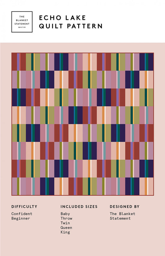 Echo Lake Quilt Pattern - # TBS-026