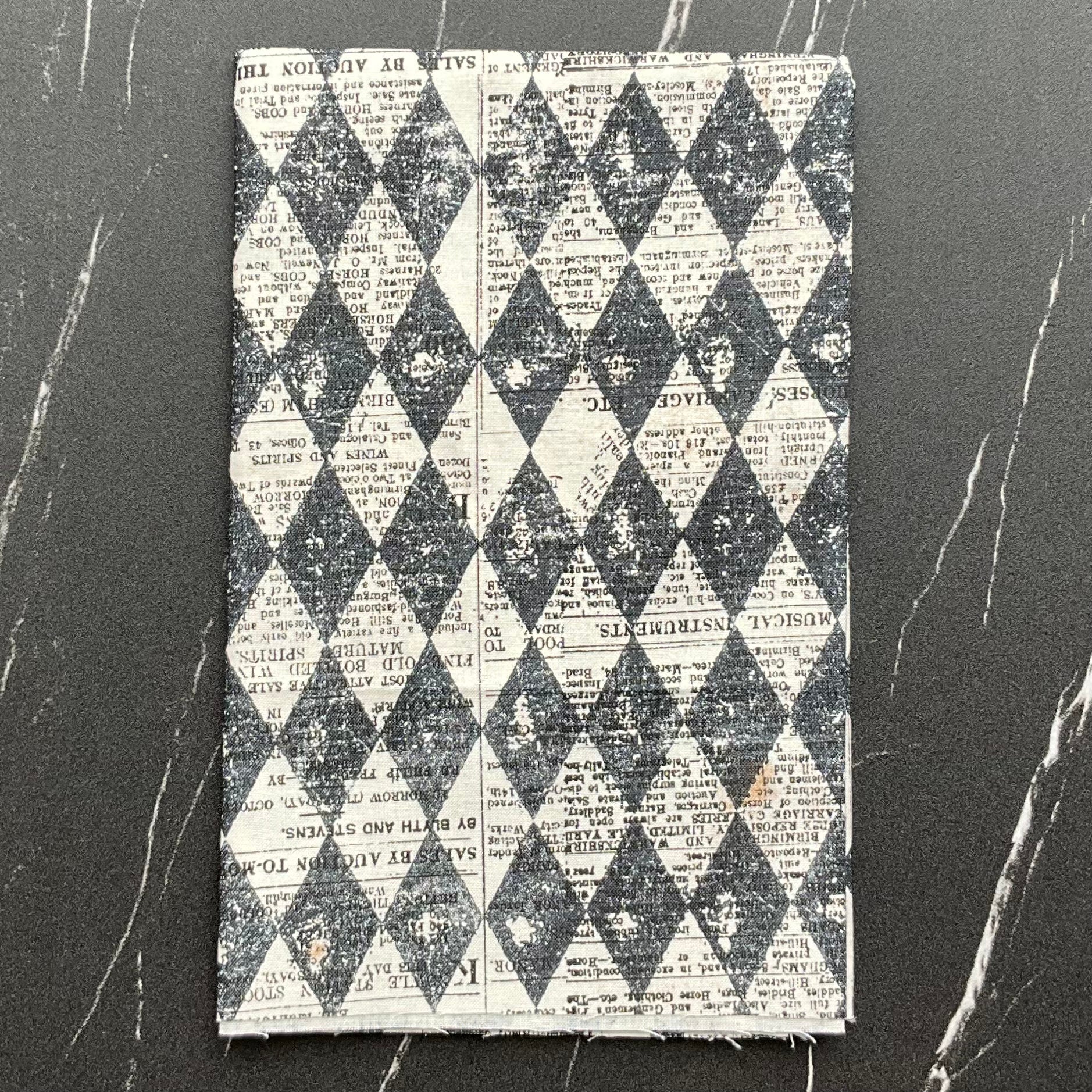 Eclectic Elements Frightful by Tim Holtz - Harlequin - Black