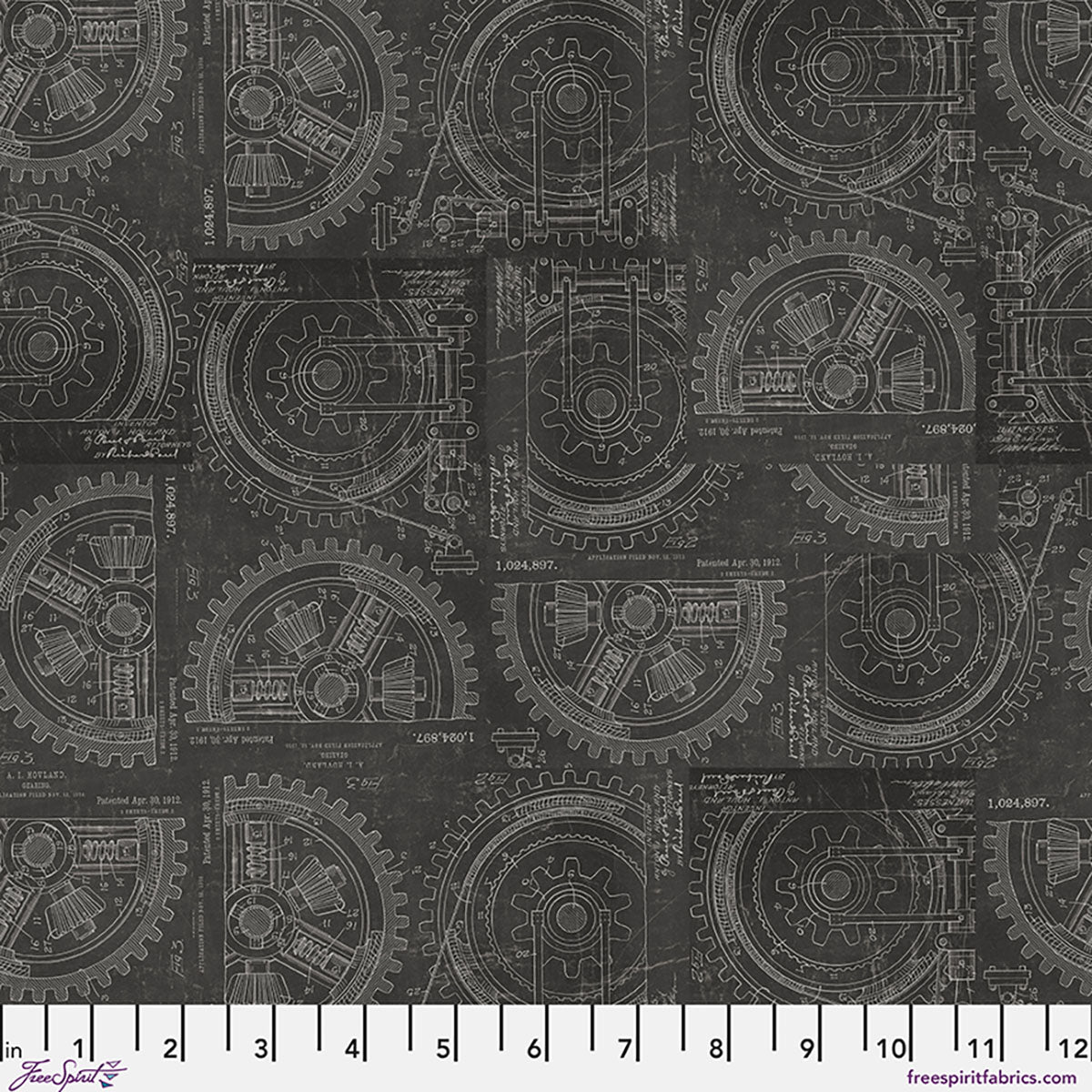 Eclectic Elements Palette Curated by Tim Holtz : Fabric Bundles