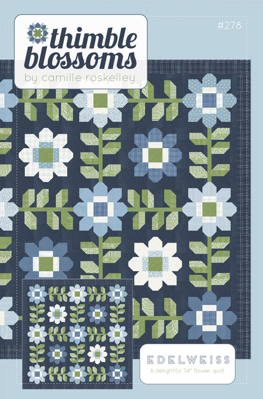 Edelweiss Quilt Pattern by Thimble Blossoms