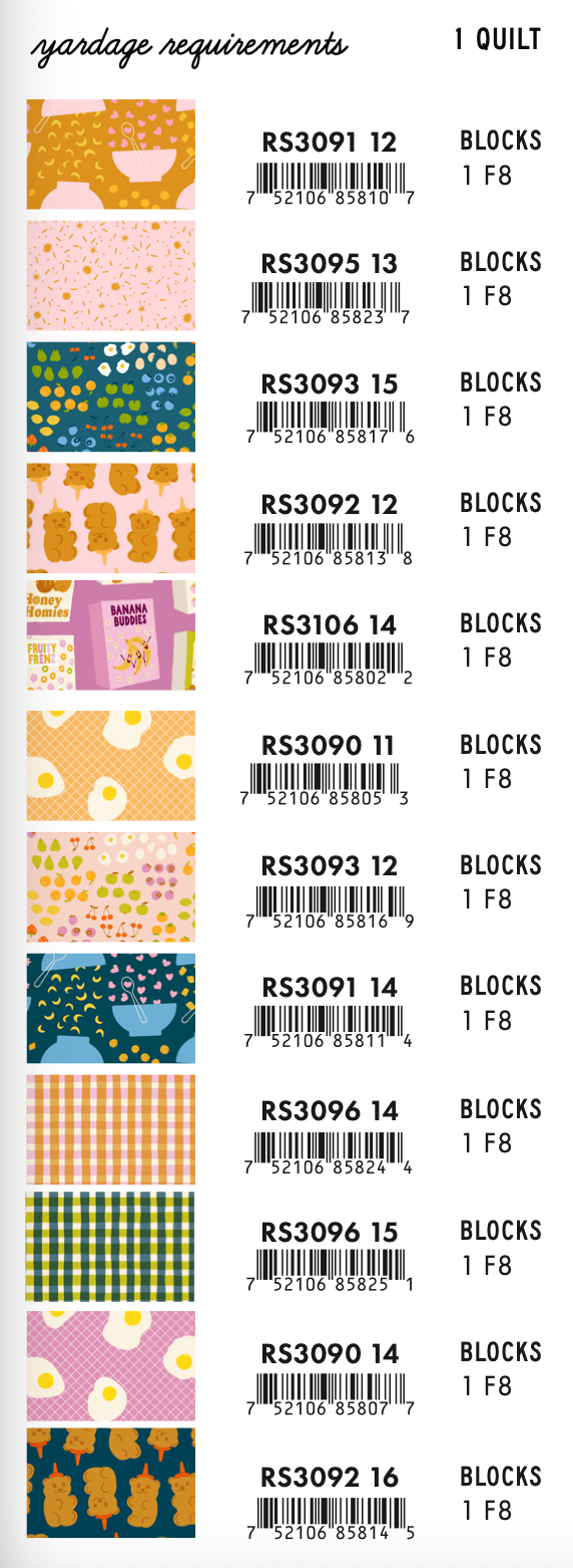 Egg and Friends by Kimberly Kight : The Remy Quilt Kit