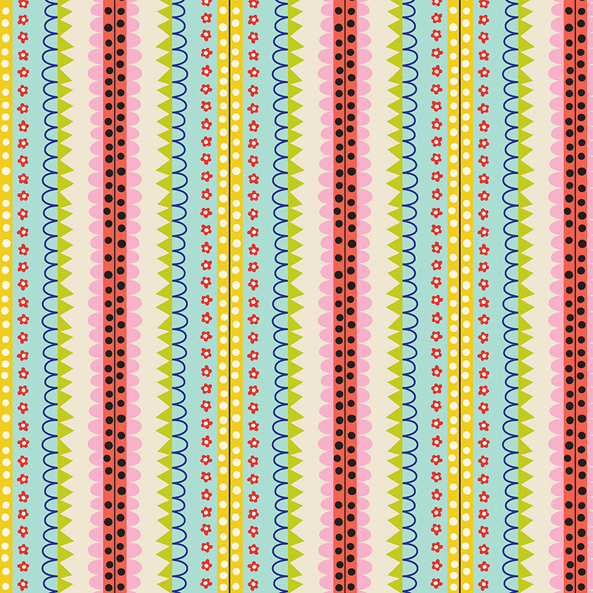 Electric Rainbow by Deborah Fisher : Fabric Bundles