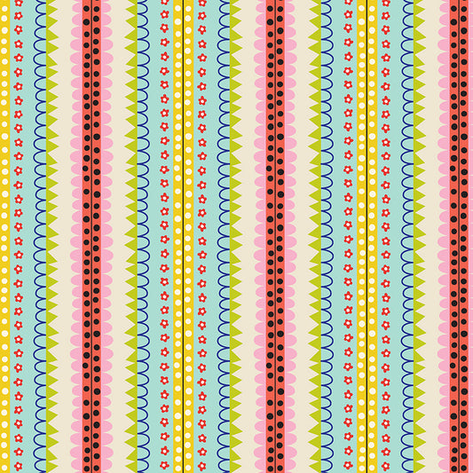 Electric Rainbow by Deborah Fisher : Fabric Bundles
