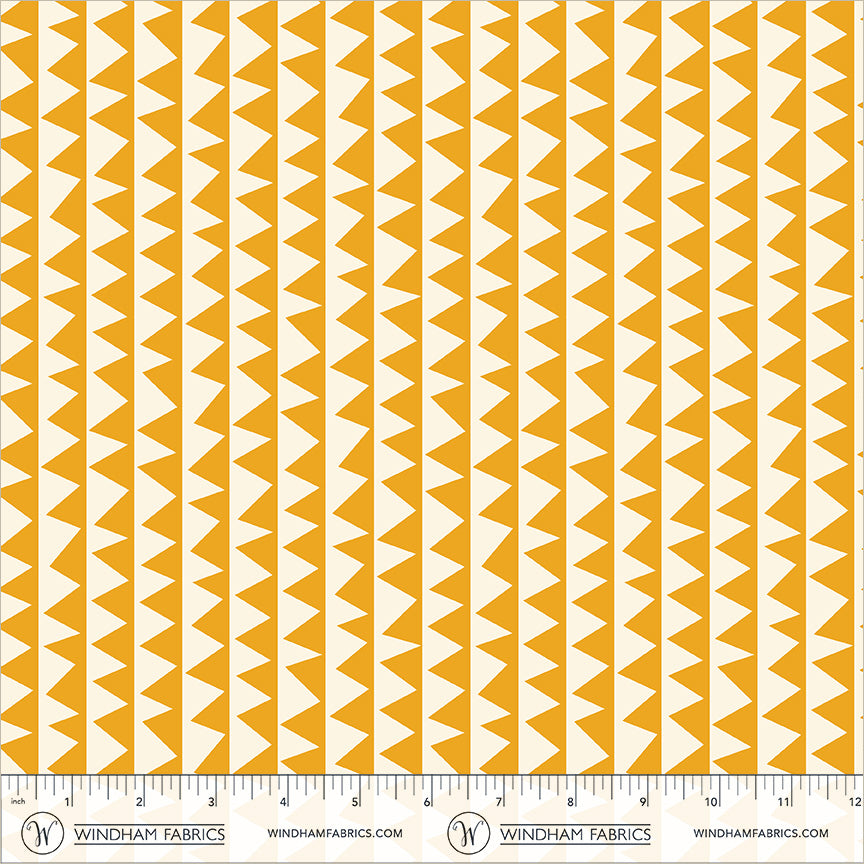 Electric Rainbow by Deborah Fisher : Sawtooth Tangerine 55654-3
