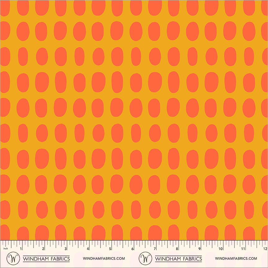 Electric Rainbow by Deborah Fisher : Spot Tangerine 54129A-3