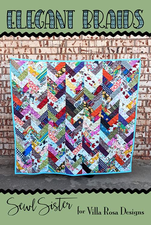 Elegant Braids Quilt Pattern by Villa Rosa Design