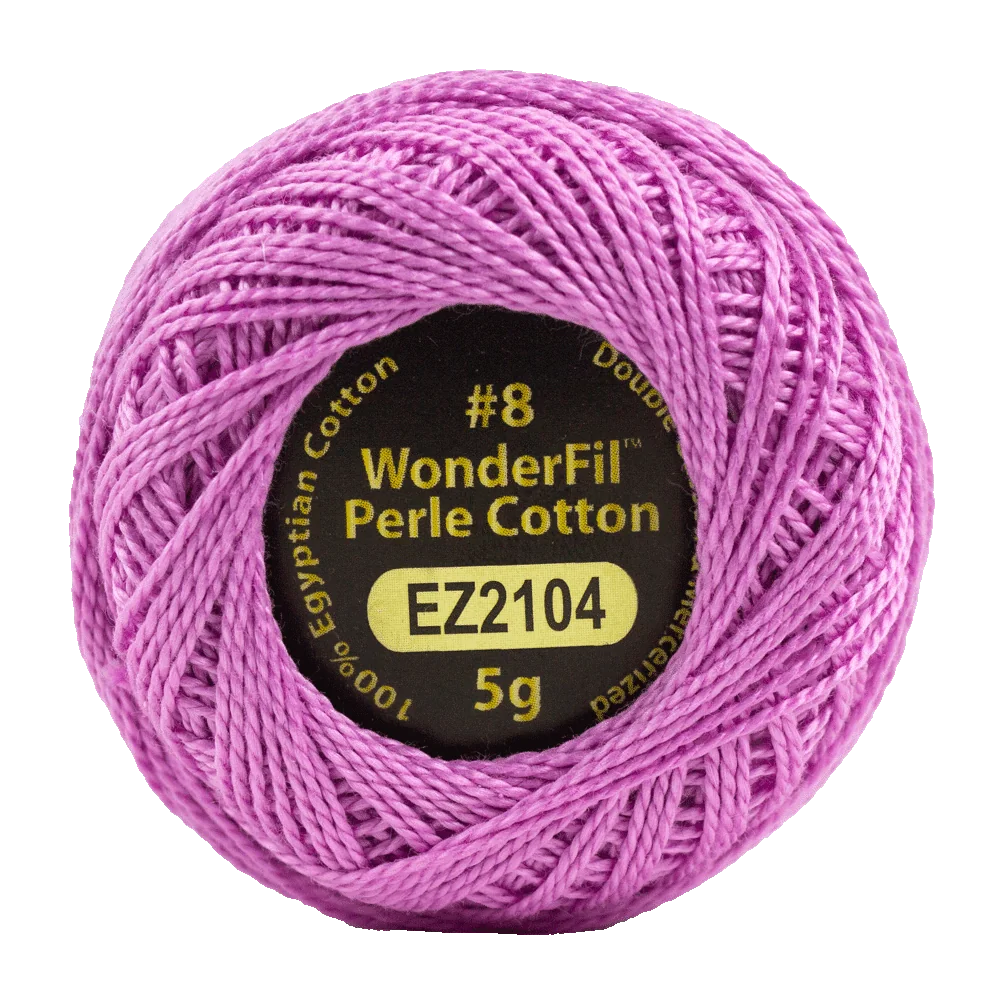 Eleganza Perle Cotton #8 - Alison Glass - EL5G-2104 – Thistle