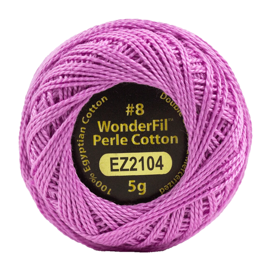 Eleganza Perle Cotton #8 - Alison Glass - EL5G-2104 – Thistle