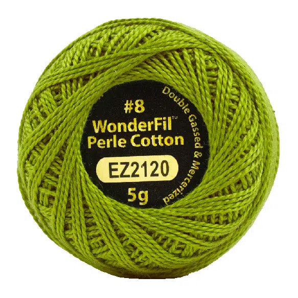 Eleganza Perle Cotton #8 - Alison Glass - EL5G-2120 – Olive
