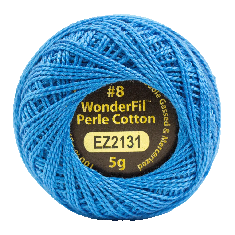Eleganza Perle Cotton #8 - Alison Glass - EL5G-2131 – Blue Bonnet