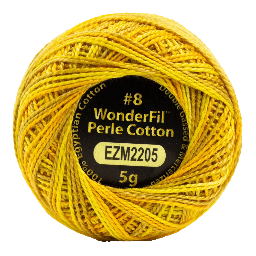 Eleganza Perle Cotton #8 - Alison Glass - EL5GM-2205 – Marigold
