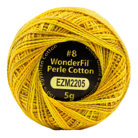 Eleganza Perle Cotton #8 - Alison Glass - EL5GM-2205 – Marigold