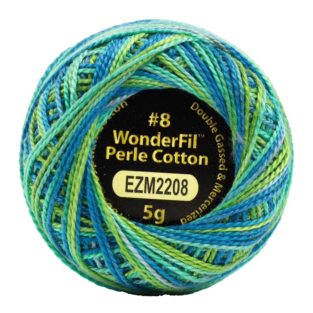 Eleganza Perle Cotton #8 - Alison Glass - EL5GM-2208 – Mermaid