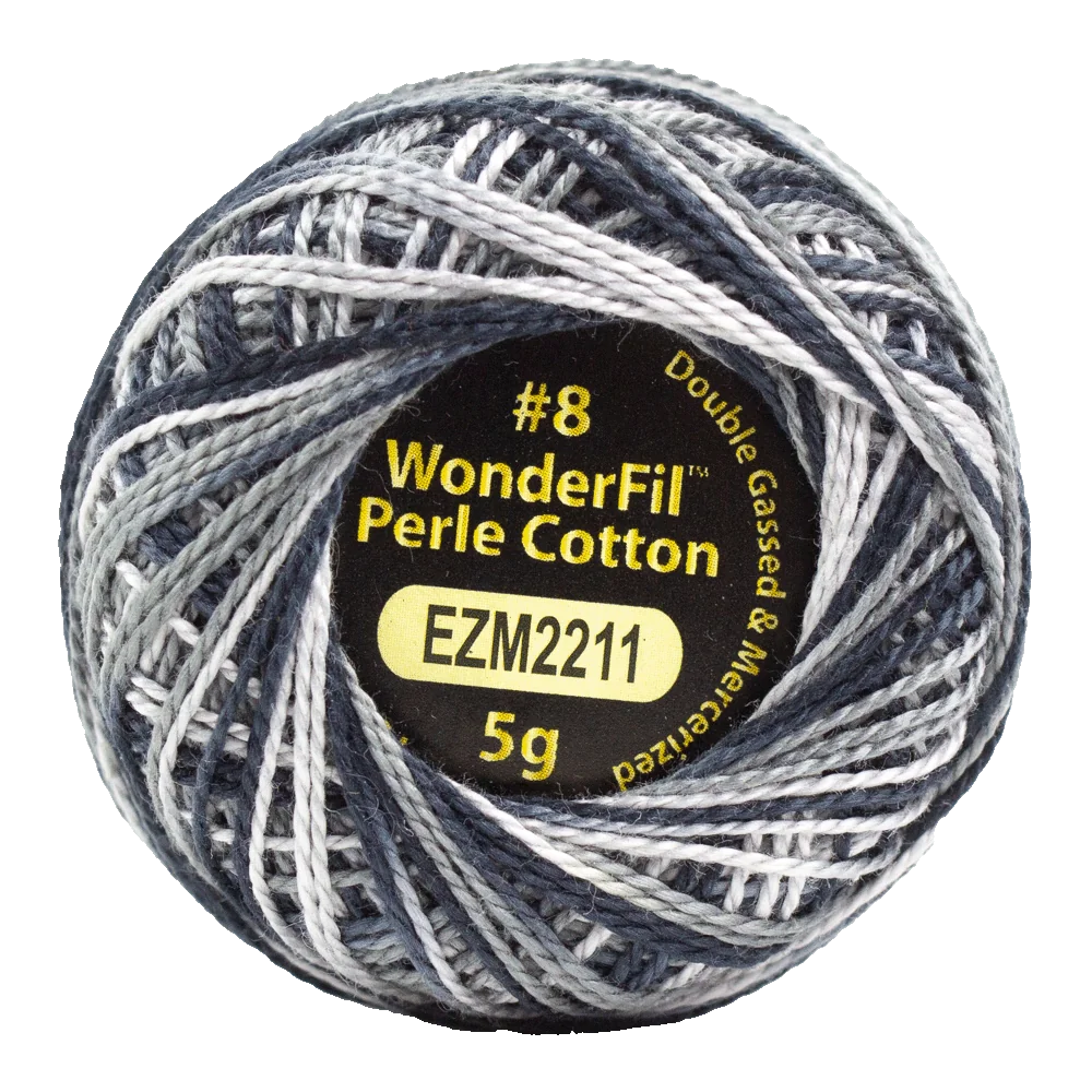 Eleganza Perle Cotton #8 - Alison Glass - EL5GM-2211 – Pepper