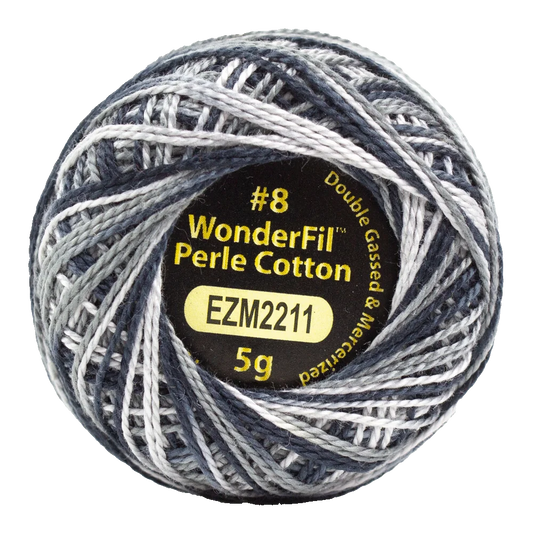 Eleganza Perle Cotton #8 - Alison Glass - EL5GM-2211 – Pepper