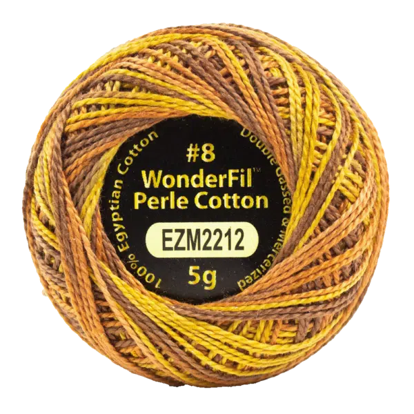 Eleganza Perle Cotton #8 - Alison Glass - EL5GM-2212 – Tawny