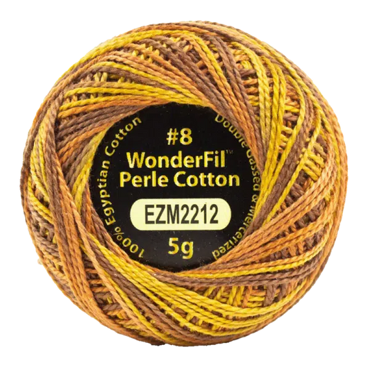 Eleganza Perle Cotton #8 - Alison Glass - EL5GM-2212 – Tawny