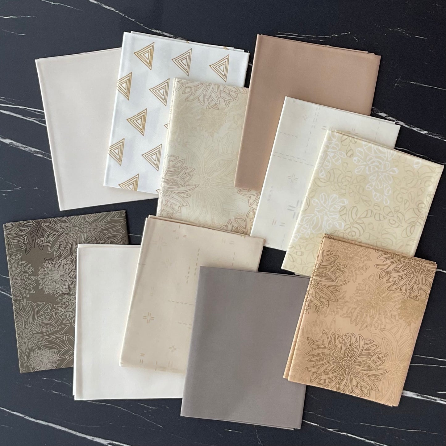 Elements/Pure Solids Bundles by Art Gallery Fabric : Cream