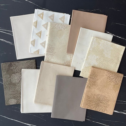 Elements/Pure Solids Bundles by Art Gallery Fabric : Cream