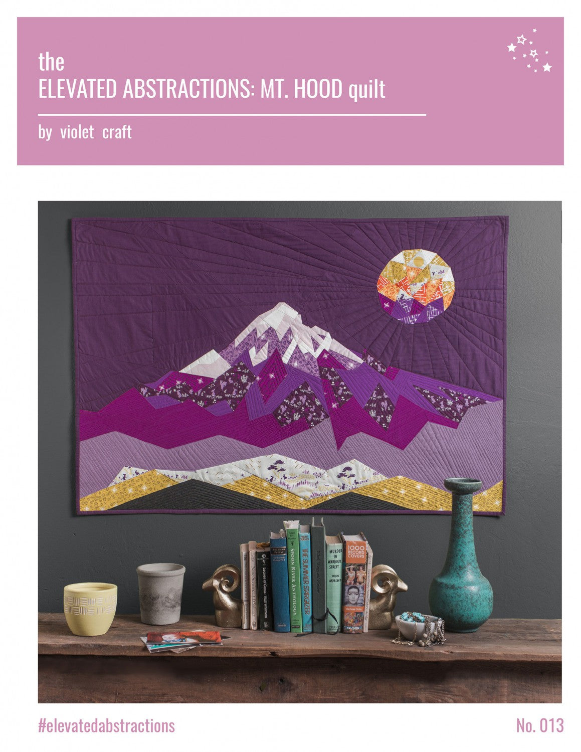 Elevated Abstractions - Mt Hood FPP Pattern by Violet Craft