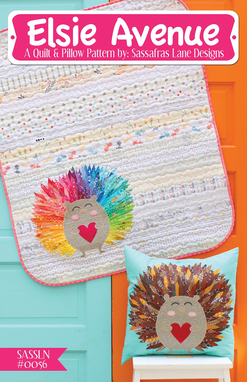 Elsie Avenue Applique Quilt Pattern by Sassafras Lane - Special Order
