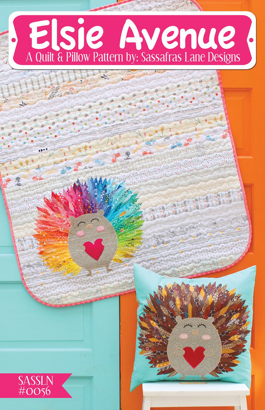 Elsie Avenue Applique Quilt Pattern by Sassafras Lane - Special Order