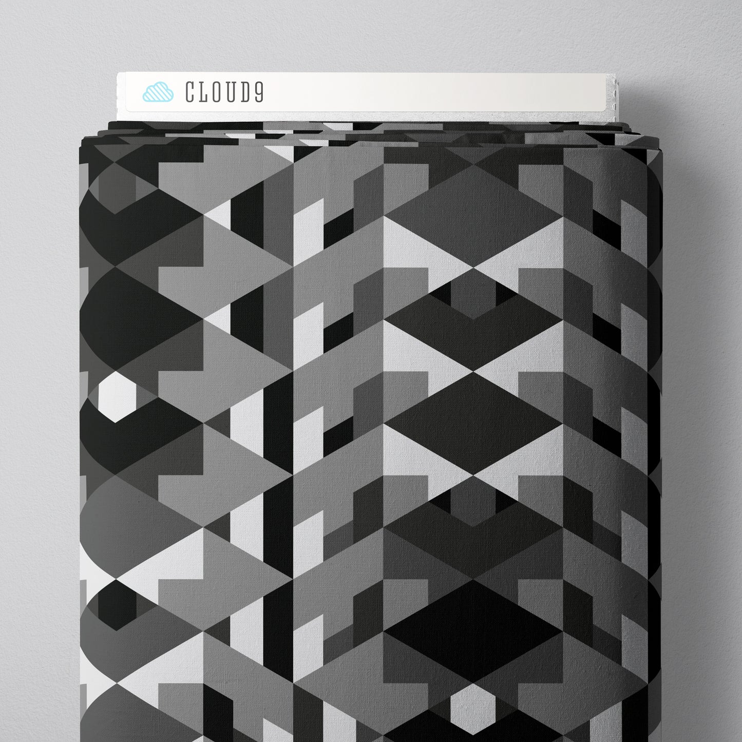 Embellish Rayon by Frank Lloyd Wright : Hollyhock Gray/Black 229425