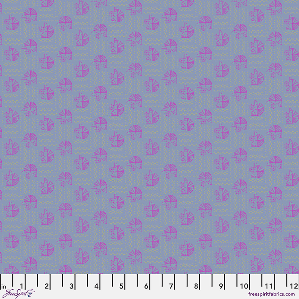 Ember Cloth by Sew Kind of Wonderful : Fish Forest PWSK120.FOREST