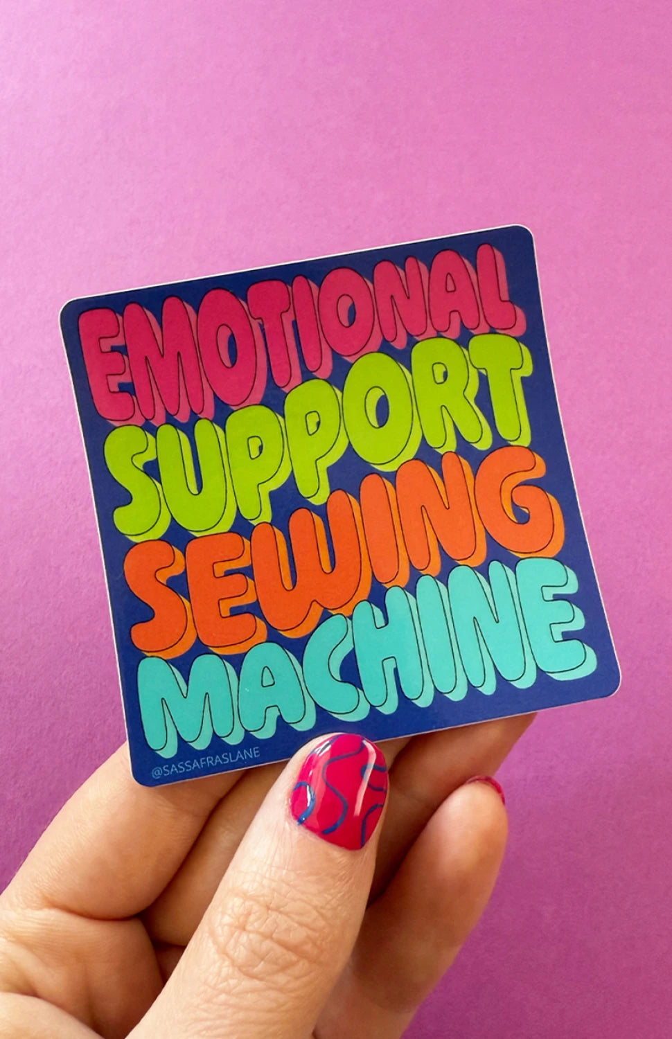 Emotional Support Sticker by Sassafras Lane
