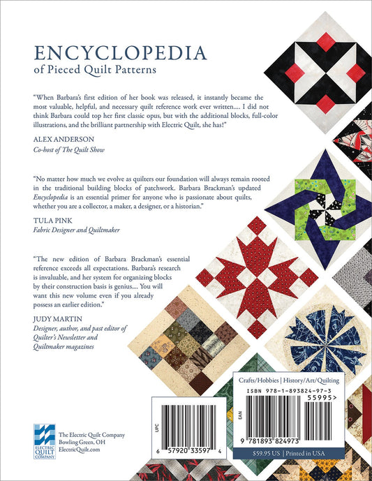Encyclopedia of Pieced Quilt Patterns (Third Edition) # B-ENCYC - Special Order