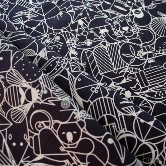 End Papers Basic New Colors by Charley Harper: CH-300 Black