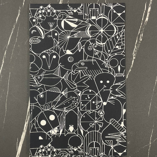 End Papers Basic New Colors by Charley Harper: CH-300 Black