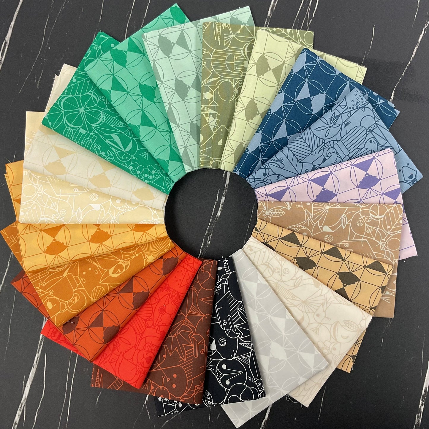 End Papers Basic New Colors by Charley Harper: CH-300 Cardinal