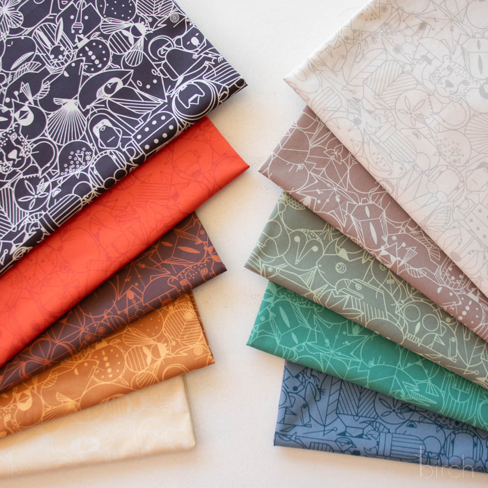 End Papers Basic New Colors by Charley Harper: CH-300 Cardinal (Estimated Ship Date November 2025)