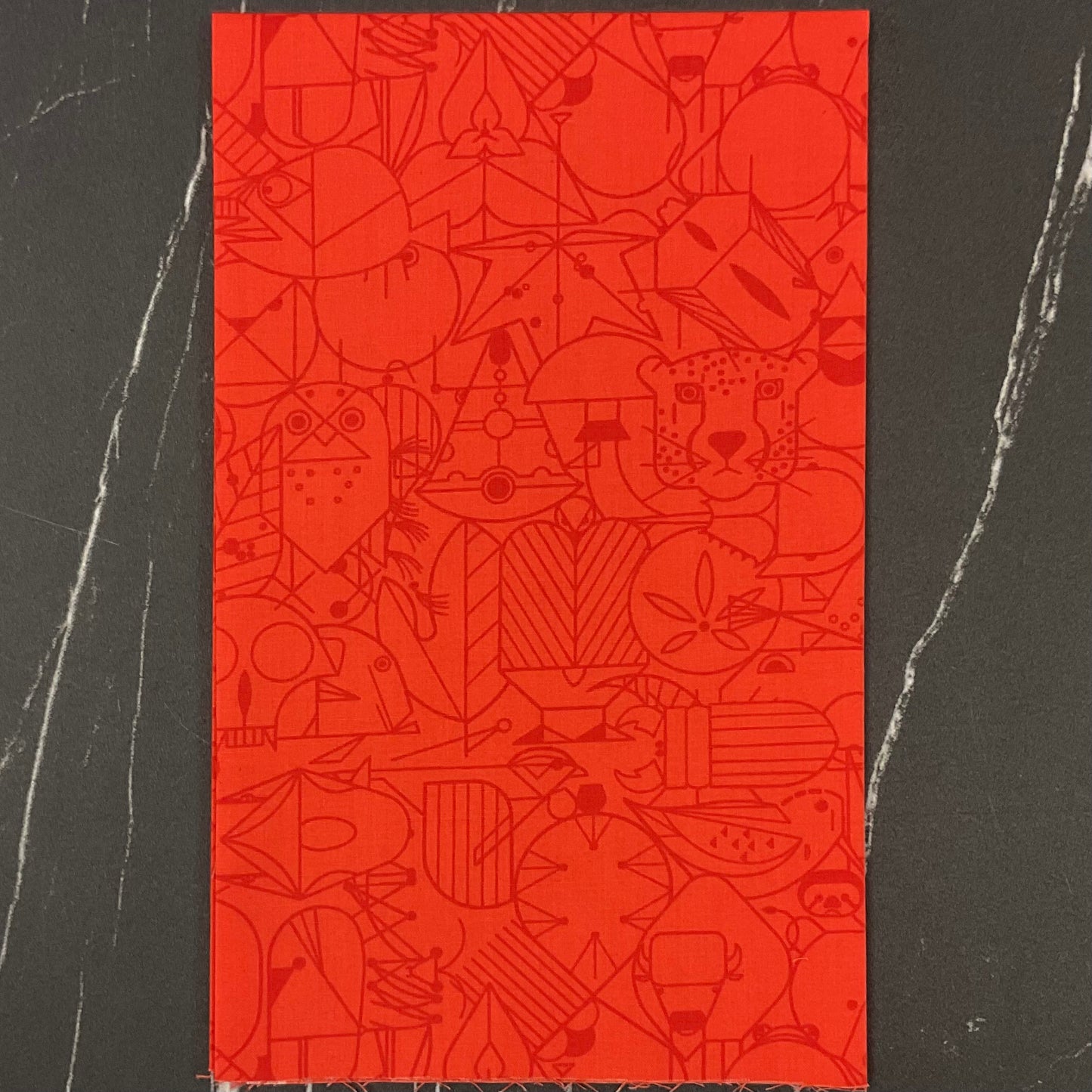 End Papers Basic New Colors by Charley Harper: CH-300 Cardinal