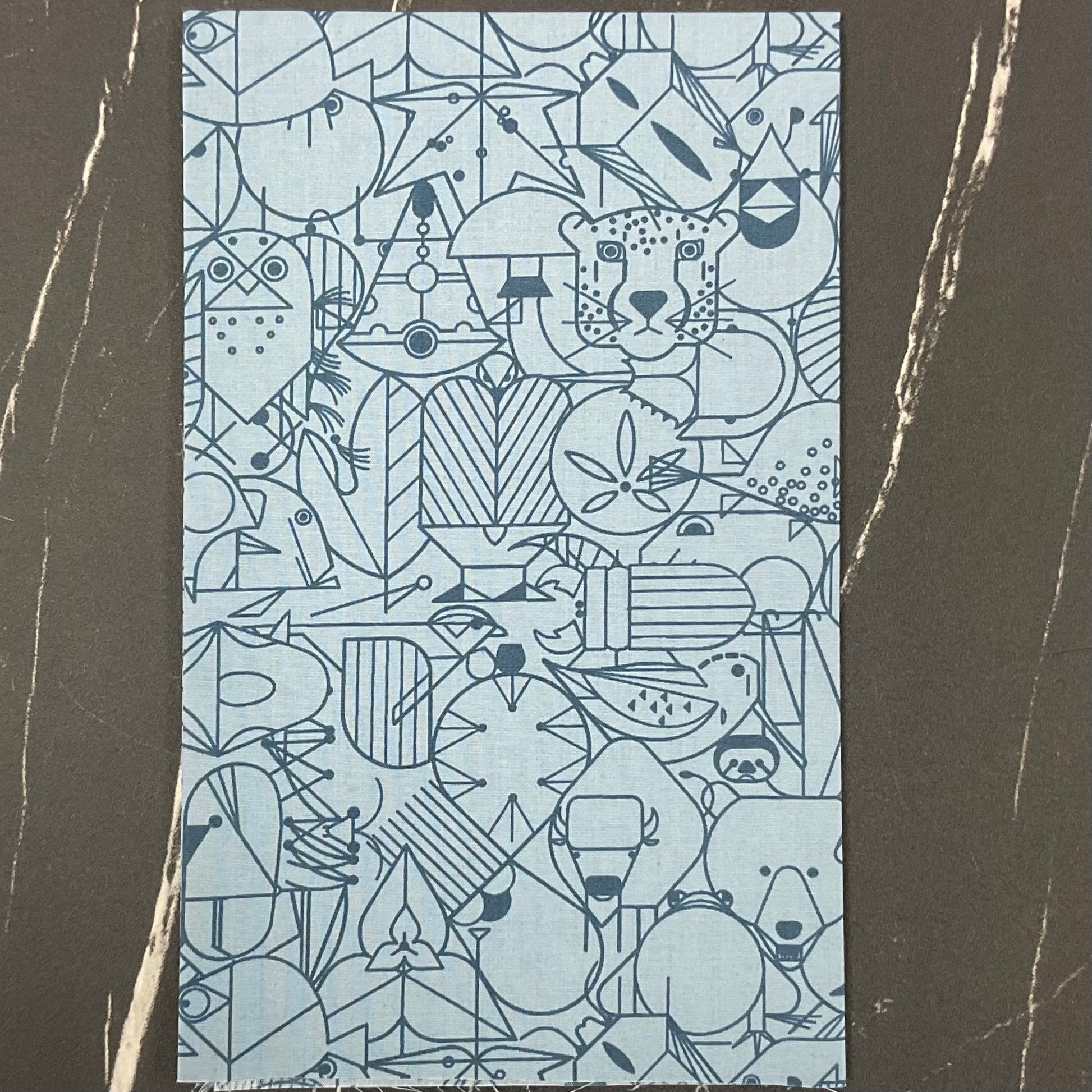 End Papers Basic New Colors by Charley Harper: CH-300 Denim