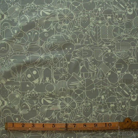 End Papers Basic New Colors by Charley Harper: CH-300 Jade (Estimated Ship Date November 2025)