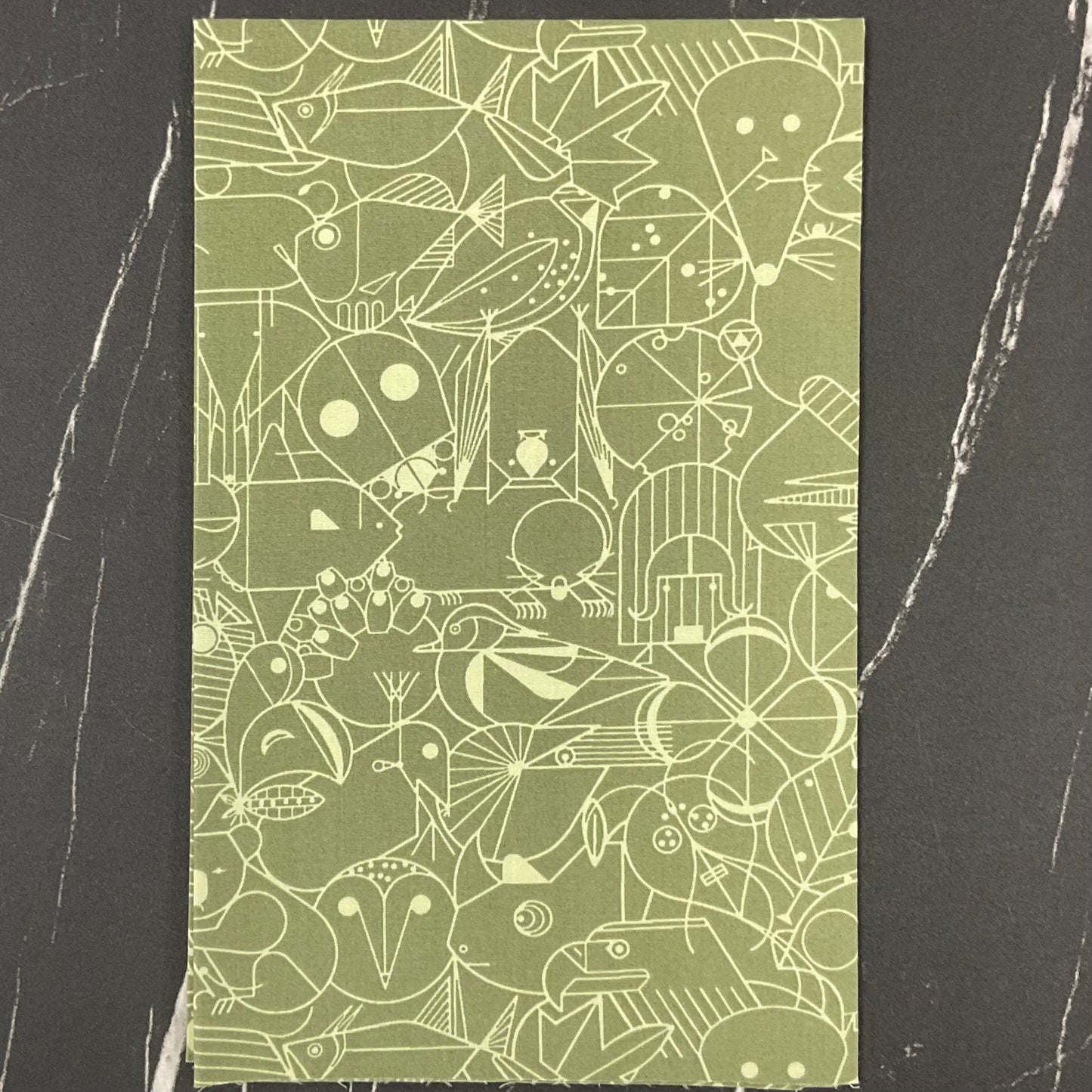 End Papers Basic New Colors by Charley Harper: CH-300 Jade