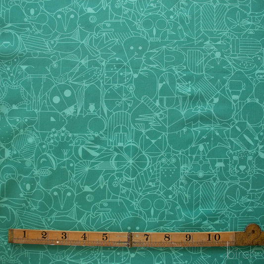 End Papers Basic New Colors by Charley Harper: CH-300 Lagoon (Estimated Ship Date November 2025)