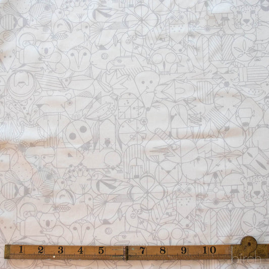 End Papers Basic New Colors by Charley Harper: CH-300 Snow (Estimated Ship Date November 2025)