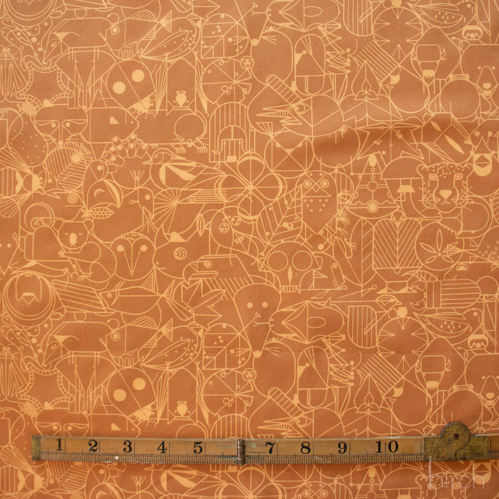 End Papers Basic New Colors by Charley Harper: CH-300 Toffee (Estimated Ship Date November 2025)