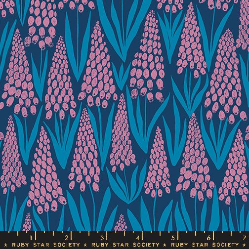 Endpaper by Jen Hewett - Muscari Bluebell RS6041 16